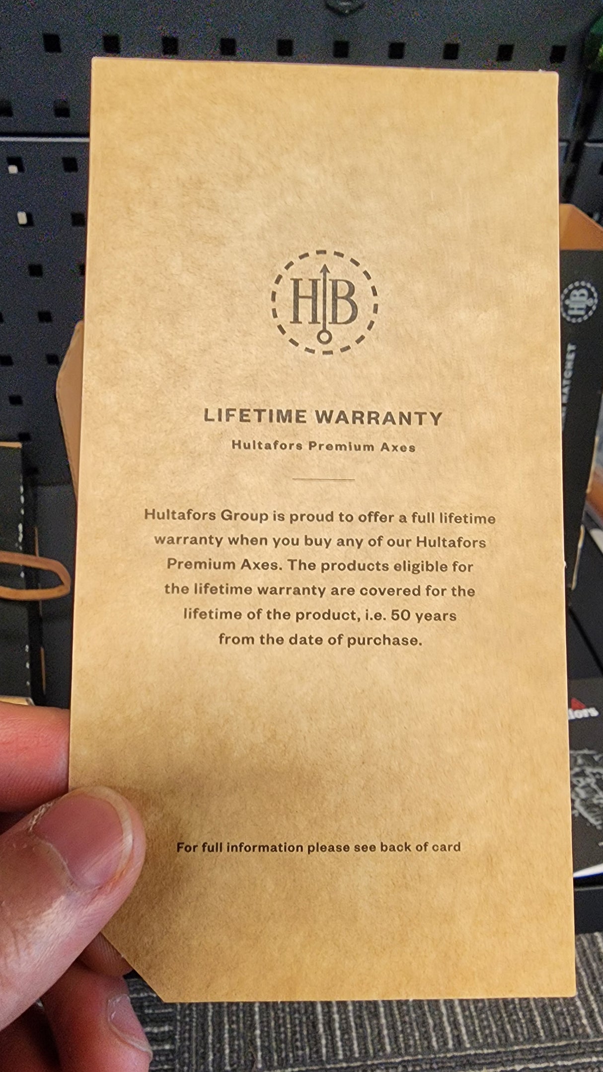 Hultafors Hults Bruk Ågelsjön Hatchet – Lightweight Hiking Axe with Hickory Handle