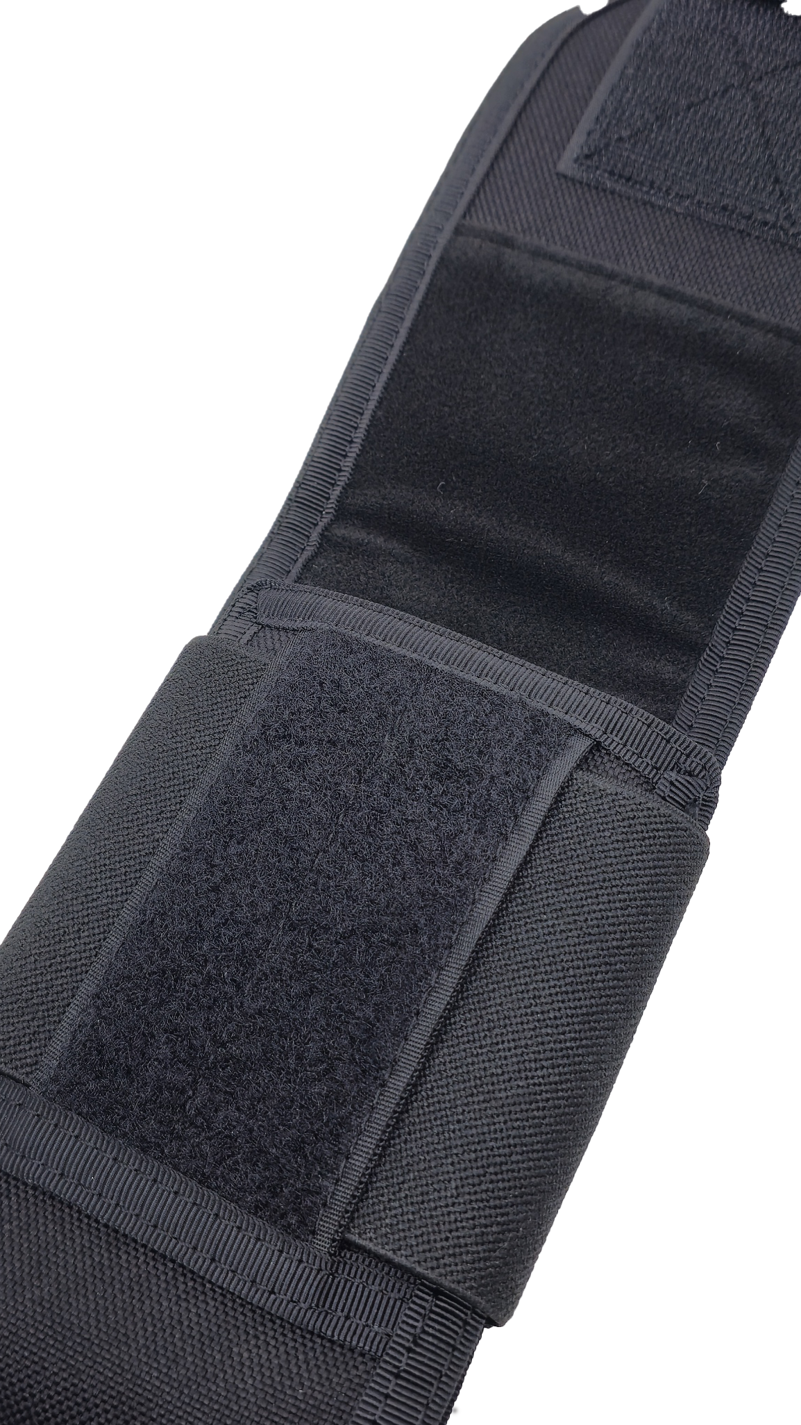 DURAWORK 401 Mobile Pouch S in Black 1000D Cordura, designed to protect smartphones up to Galaxy Note size.