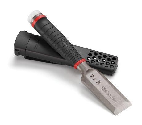 A set of Hultafors Heavy Duty Chisels in various sizes, showing the range available at SIG Tools NZ.