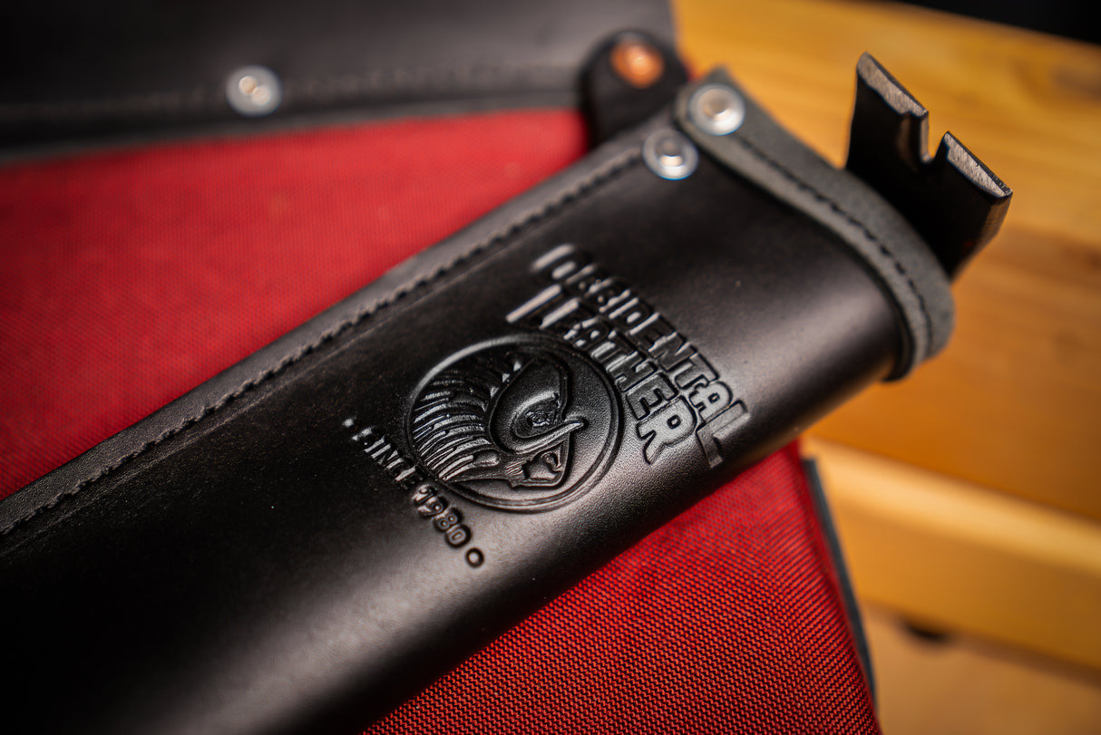 Kit de funda para sacaclavos/pata de gato de cuero Occidental