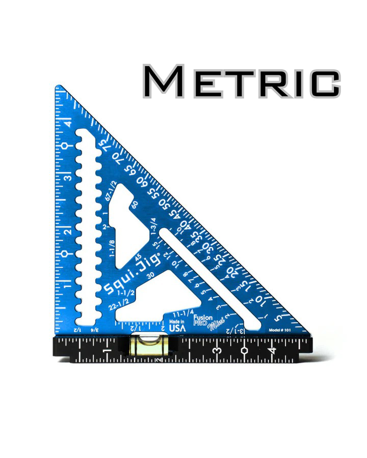 SquiJig Fusion 114mm Mini Pro Square - Metric