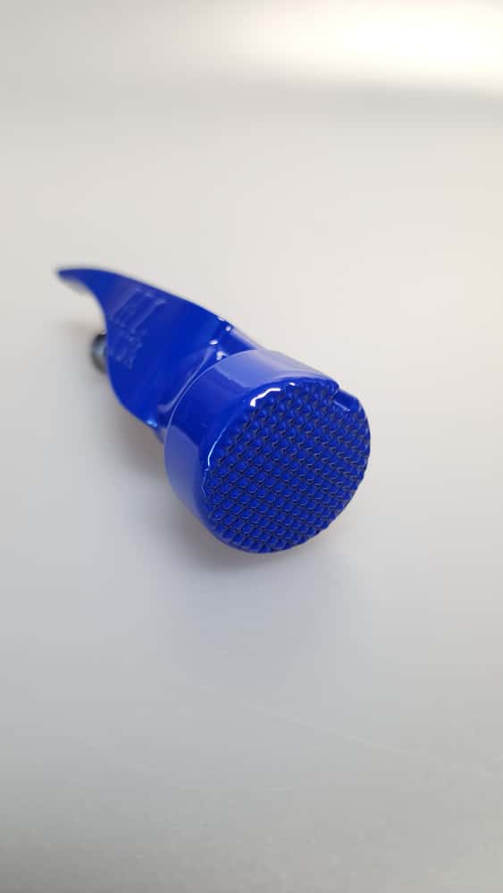 M1 15 oz Marco facial liso Azul neón