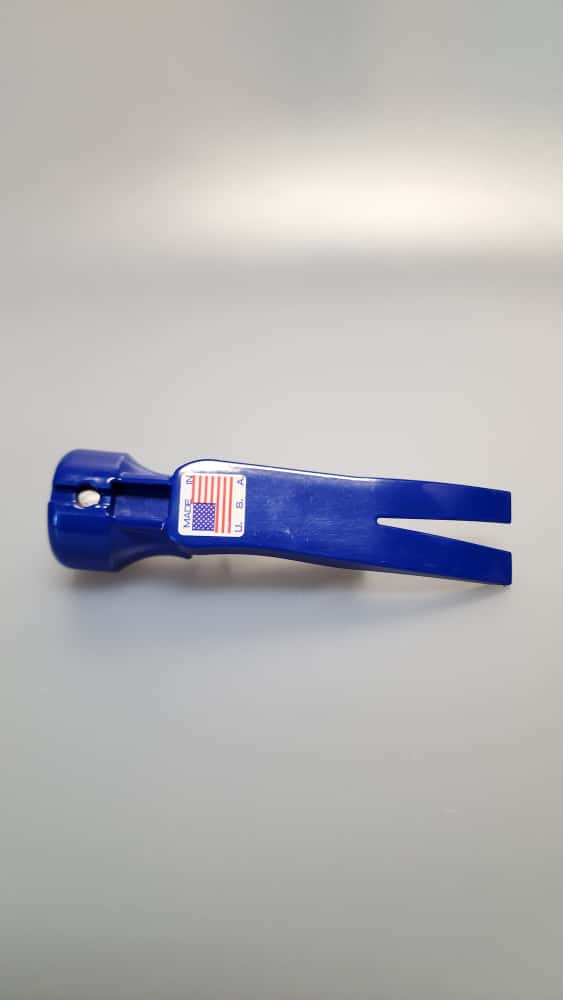 M1 15 oz Marco facial liso Azul neón