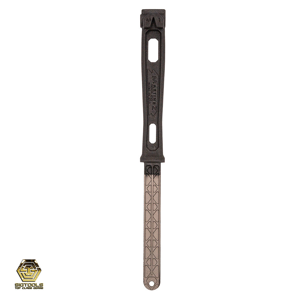 the black colored handle for the M1 Martinez hammer, designed to provide optimal grip and precise control when using the hammer.