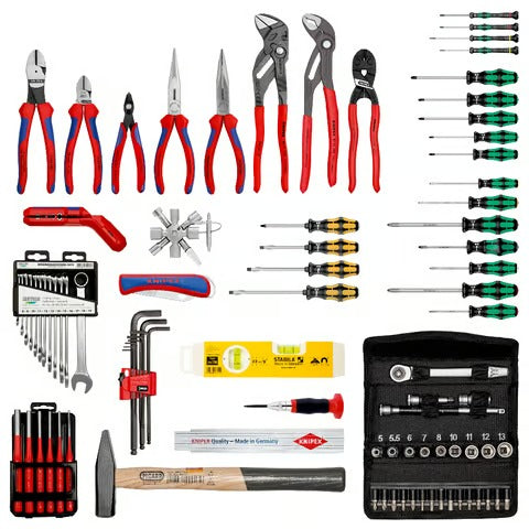 KNIPEX Tool Case Robust45 Move Mechanic 90Pc