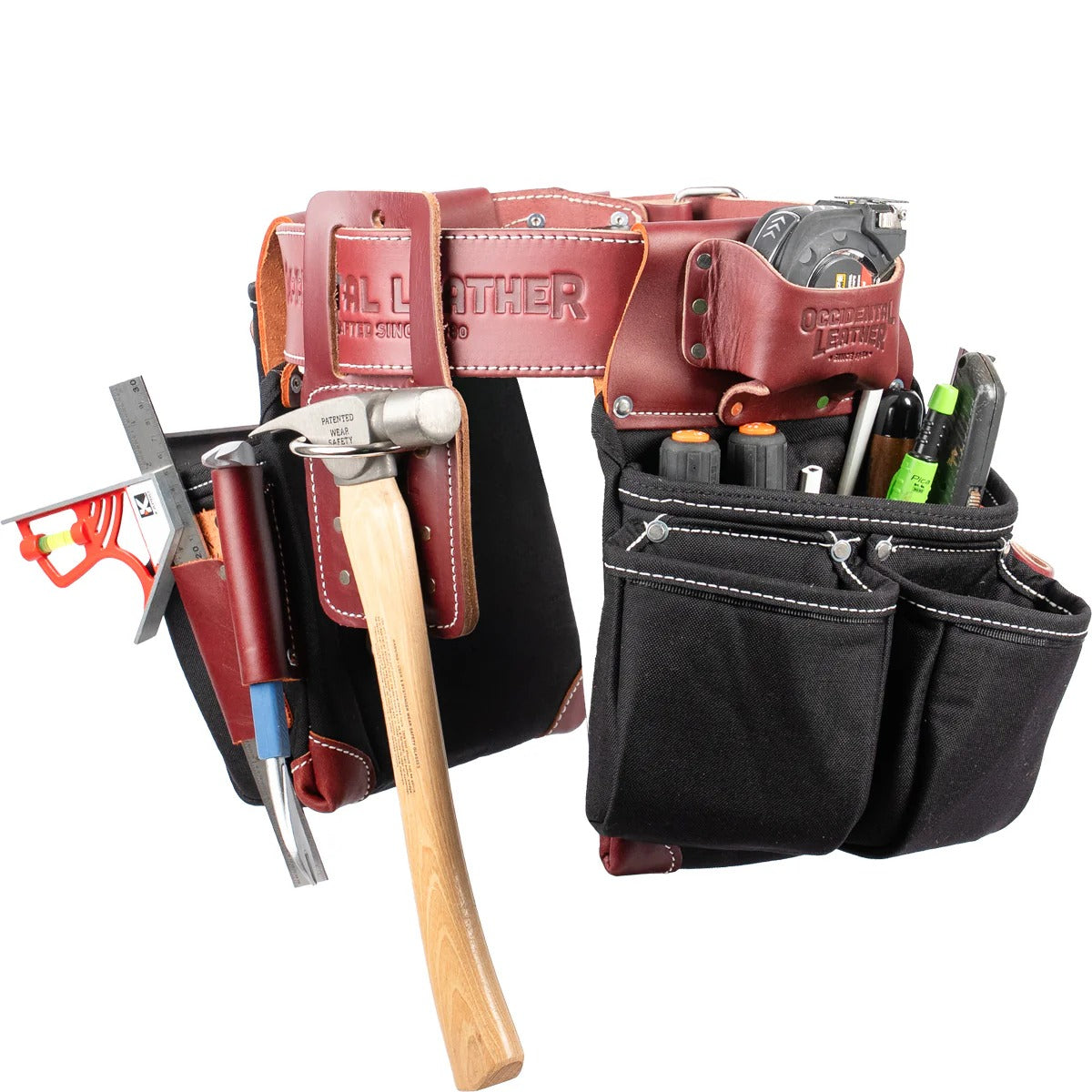Occidental Leather OxyLights™ Framer Tool Belt Setup