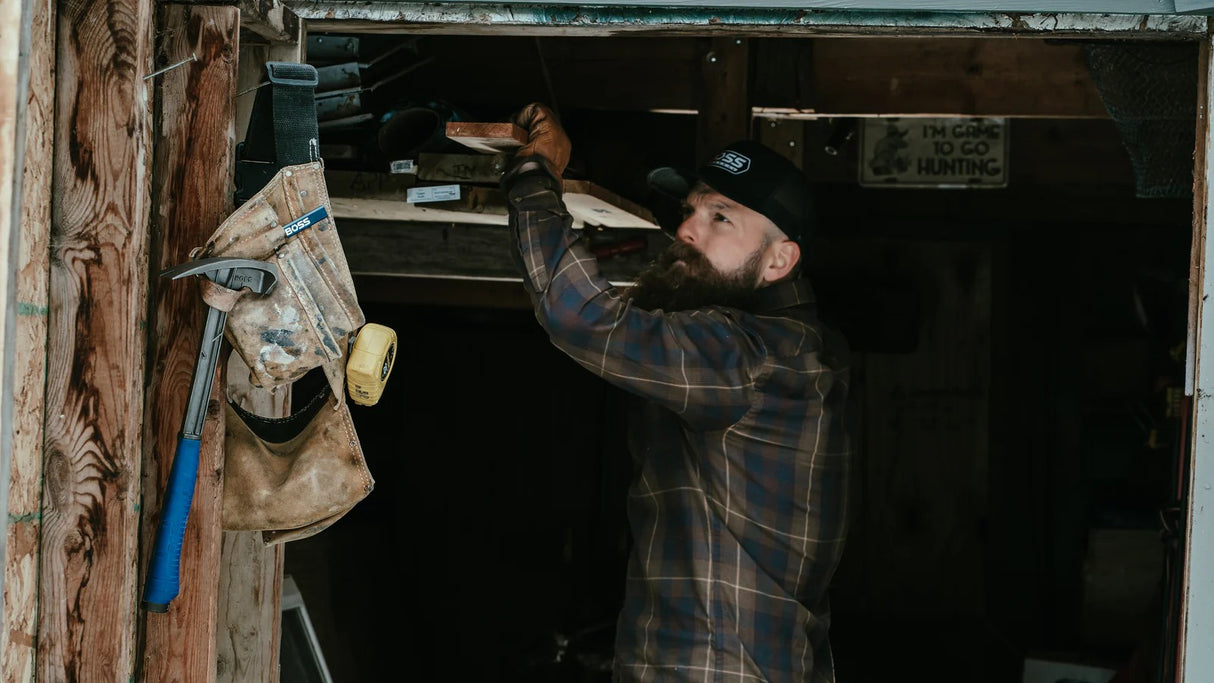 Boss Hammer Blue Collar Steel Framing Hammer Milled Face Only