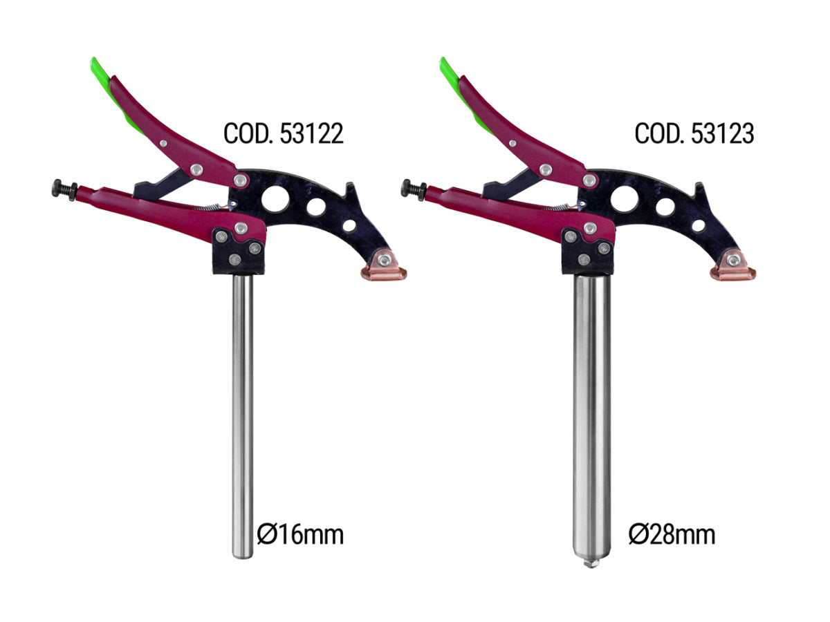 Abrazaderas de palanca autoajustables rápidas Piher TGA