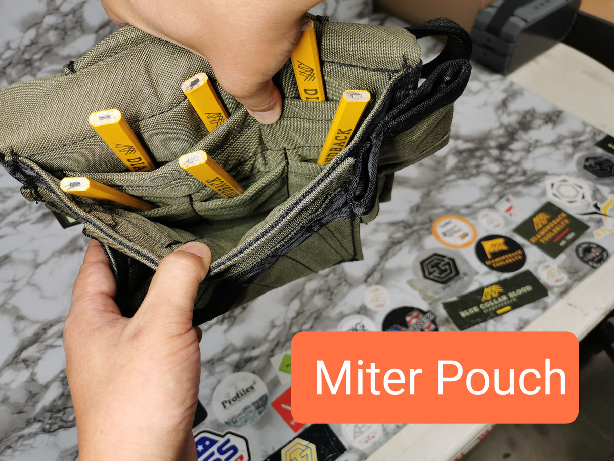 Diamondback Miter Pouch