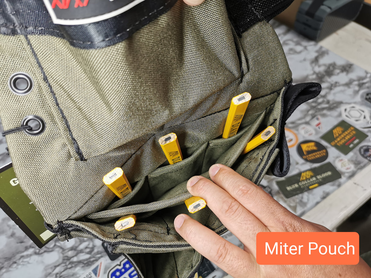 Diamondback Miter Pouch