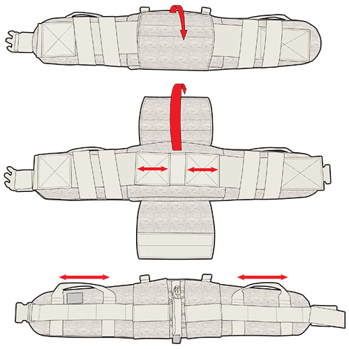 Cinturón de herramientas acolchado ajustable AIMS™