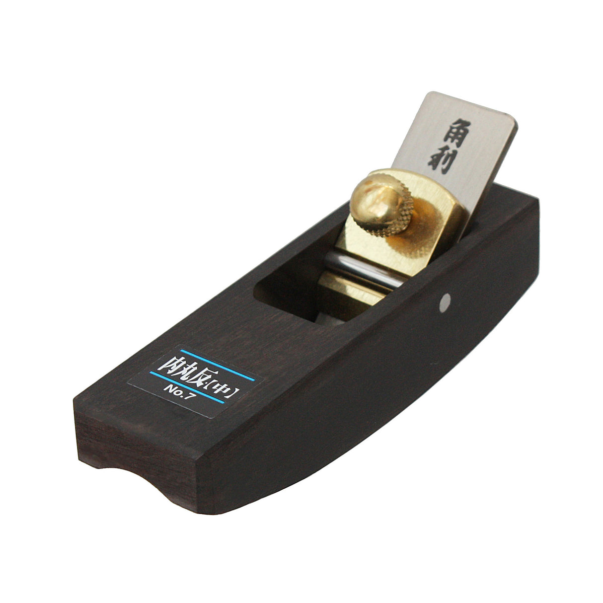 Cepillo de mano Kakuri Mini Ébano No7 R9 Cóncavo