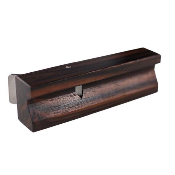 Cepillo de mano Kakuri Mini de ébano n.° 13 con bisel de 65 grados