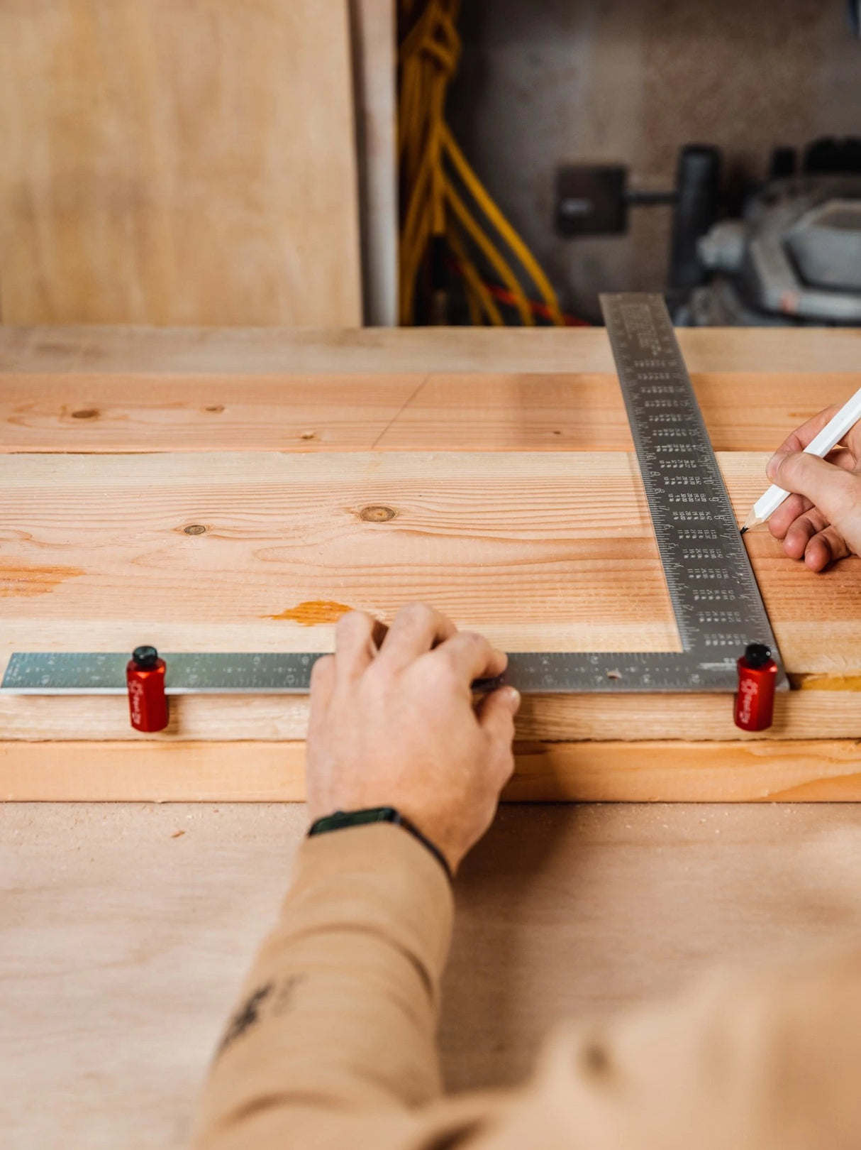 Squi.Jig 1.5” Tall - Plantillas para enmarcar (Azul, Rojo, Naranja, Verde)