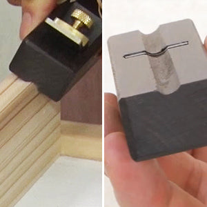 Cepillo de mano Kakuri Mini Ébano No2 R3 Cóncavo