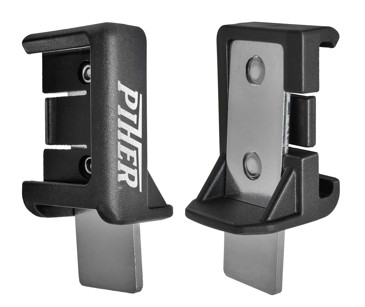 Deck building tool for clamps, designed for easy and accurate spacing during decking.