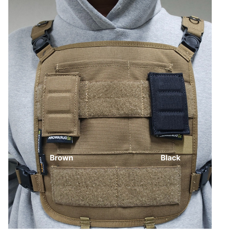 Close-up of the DURAWORK 501 showing its three powerful Neodymium N42 magnets embedded in durable 1000D Cordura fabric.
