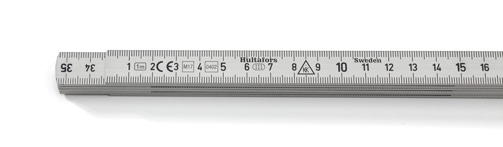 Metro plegable de aluminio Hultafors A59-1-6 