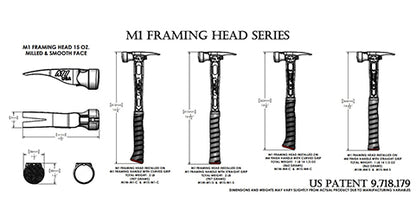 M1 15oz Replacement Head