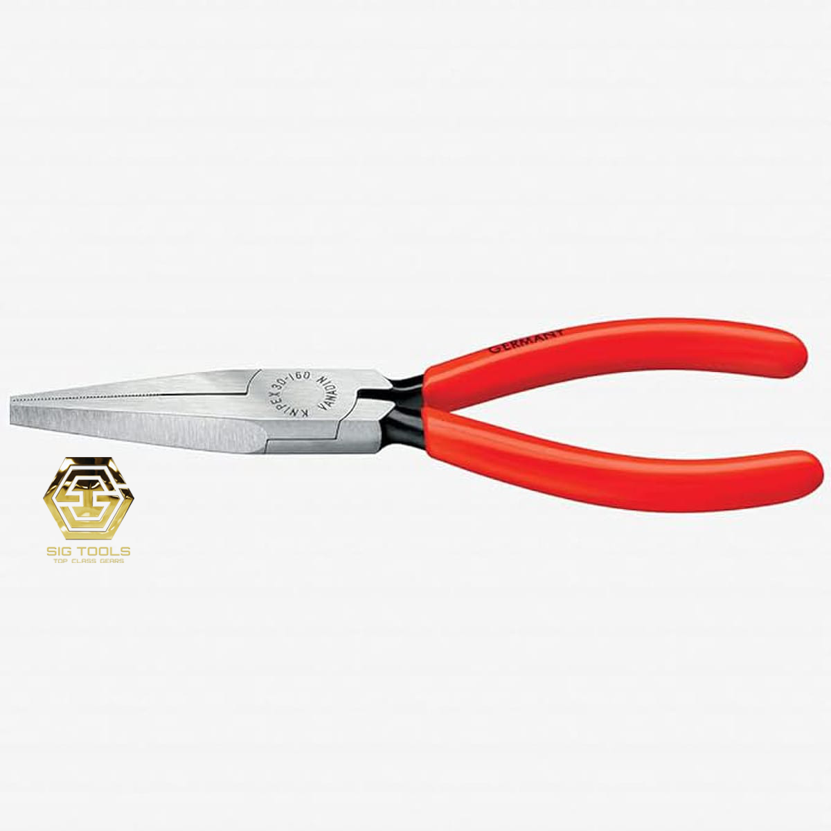 Alicates de punta plana Knipex de 190 mm 