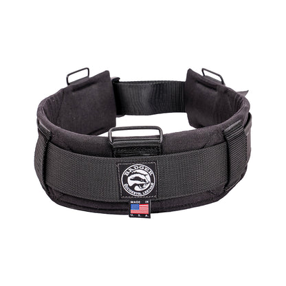 CINTURÓN RECTO BADGER – NEGRO