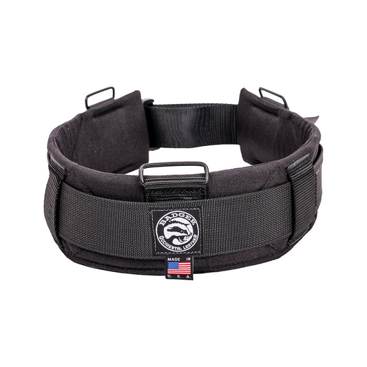 CINTURÓN RECTO BADGER – NEGRO