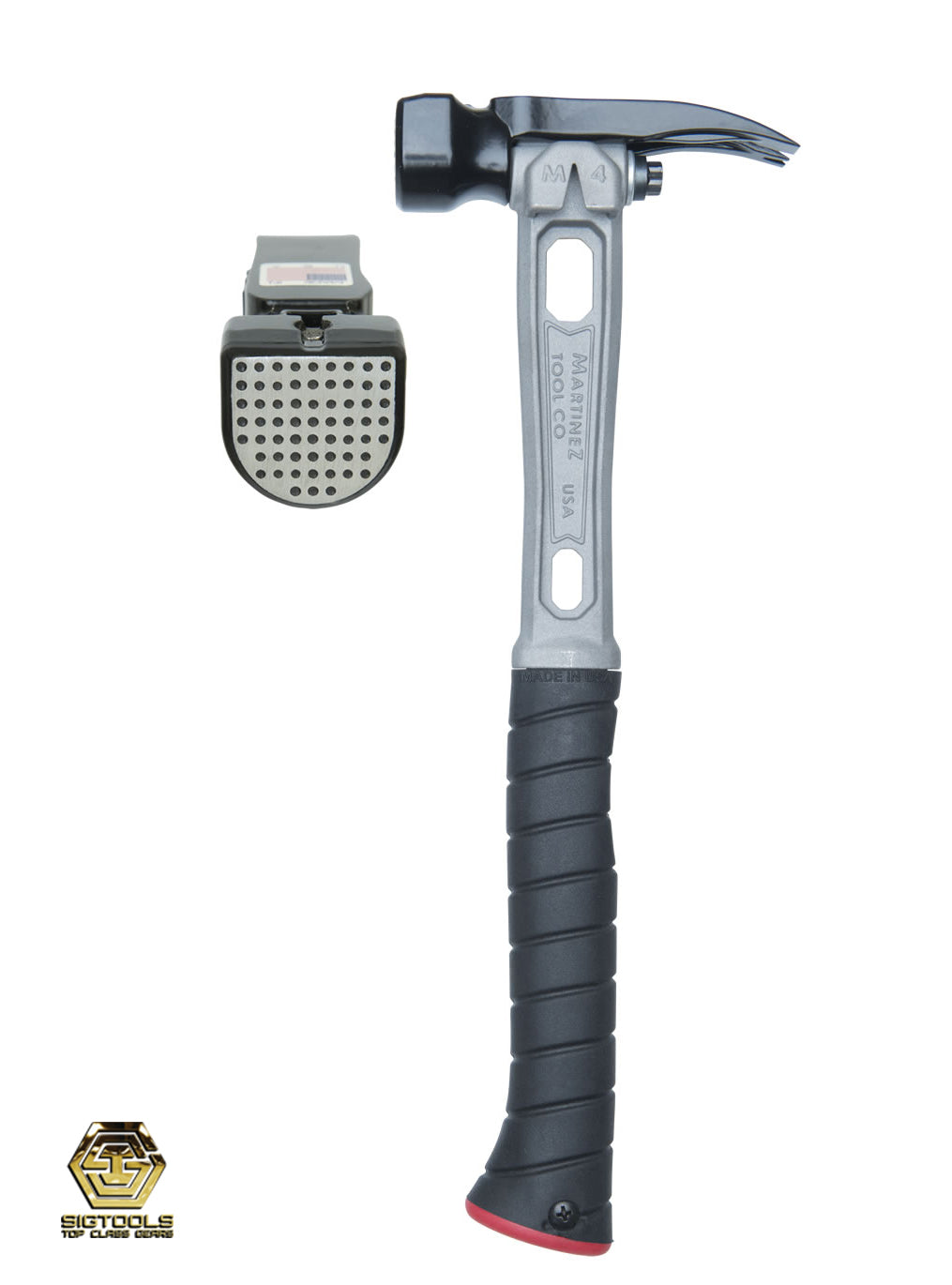 Top Class Gears - M4 Titanium Handle 12oz Dimple Steel Head Curved Grip ...