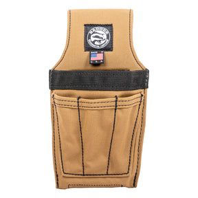 Detail of the durable stitching on the Badger Warehouse Pouch