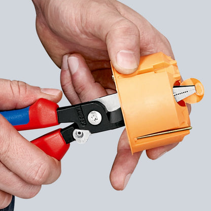 Alicates de instalación eléctrica Knipex 6 en 1 de 200 mm 