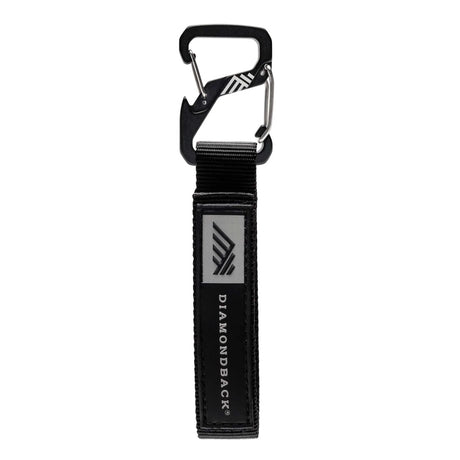 The Diamondback Carabiner Cord Loop 2.0, showing the durable webbing loop and the S-Carabiner.