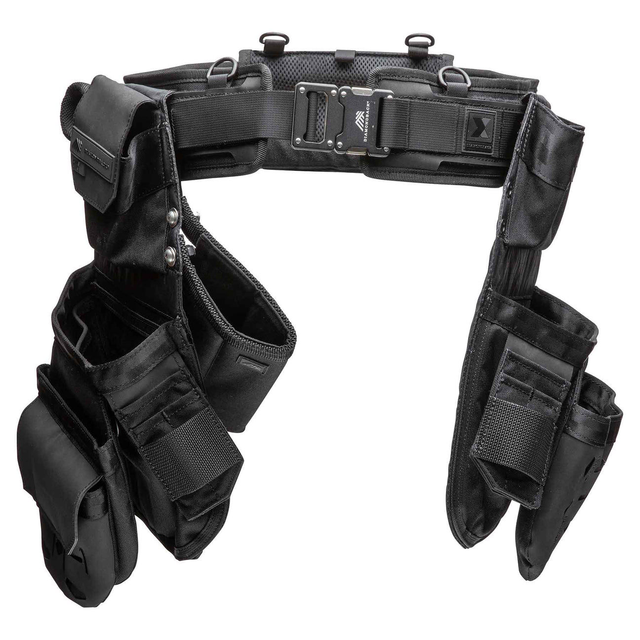 High-capacity tool belt for professional framers and remodelers