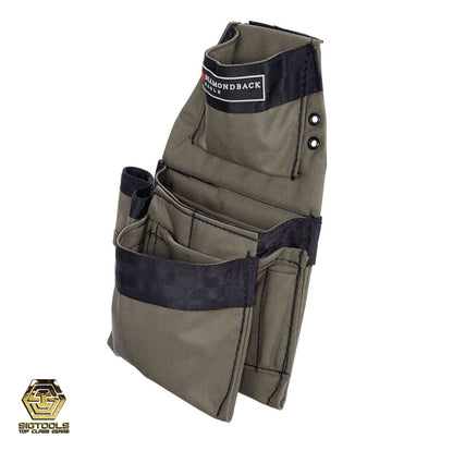"Diamondback Eagle Pouch in Ranger Green - Right Hand Configuration-side view"