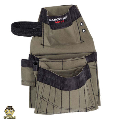 "Diamondback Miter Pouch in Ranger Green - Right Hand Configuration"