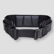 The DURAWORK Dura Belt Dura 103, an ergonomic tool belt with a removable back support pad, shown in Black.