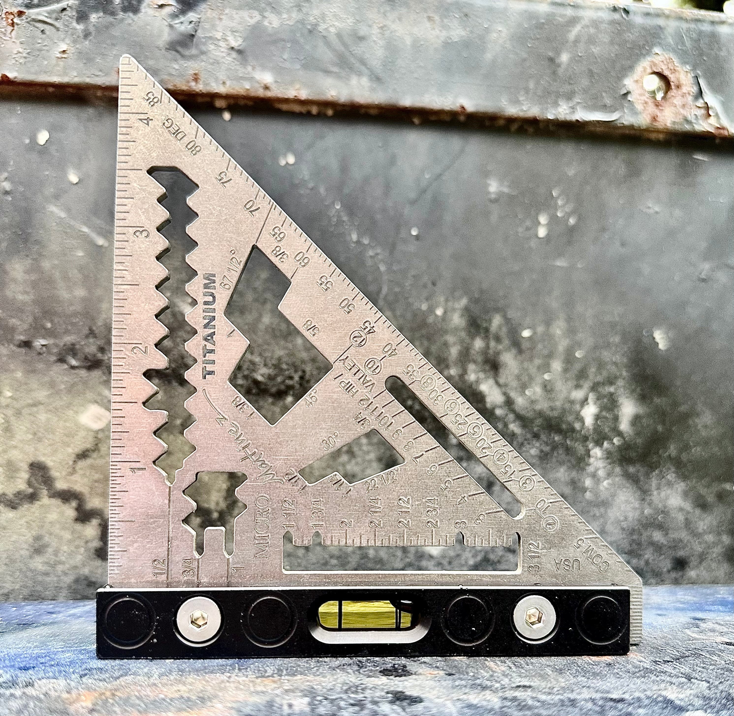 Martinez LevelLine Titanium Micro Square Metric – SIG Tools