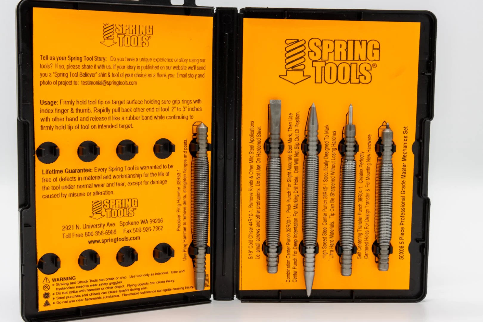 Spring Tools 5 Piece Master Mechanics Set SIG Tools