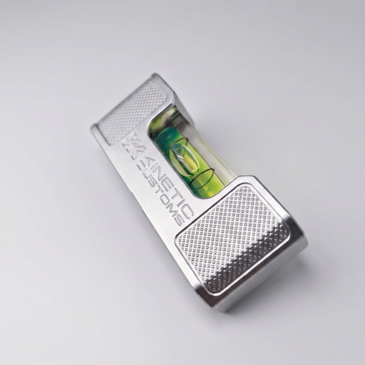 Kinetic Customs Billet Aluminium Pocket Level | Magnetic Scaffold & Pipe Level | Signature Tools