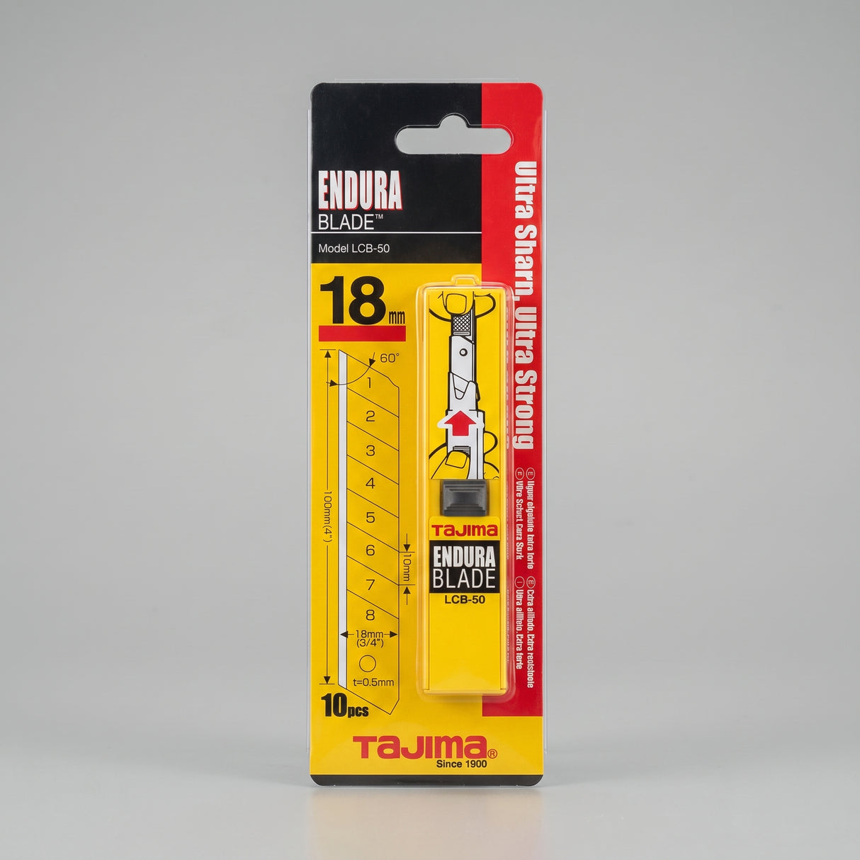 Tajima LCB50 18mm Heavy-Duty Blades 10 Pack
