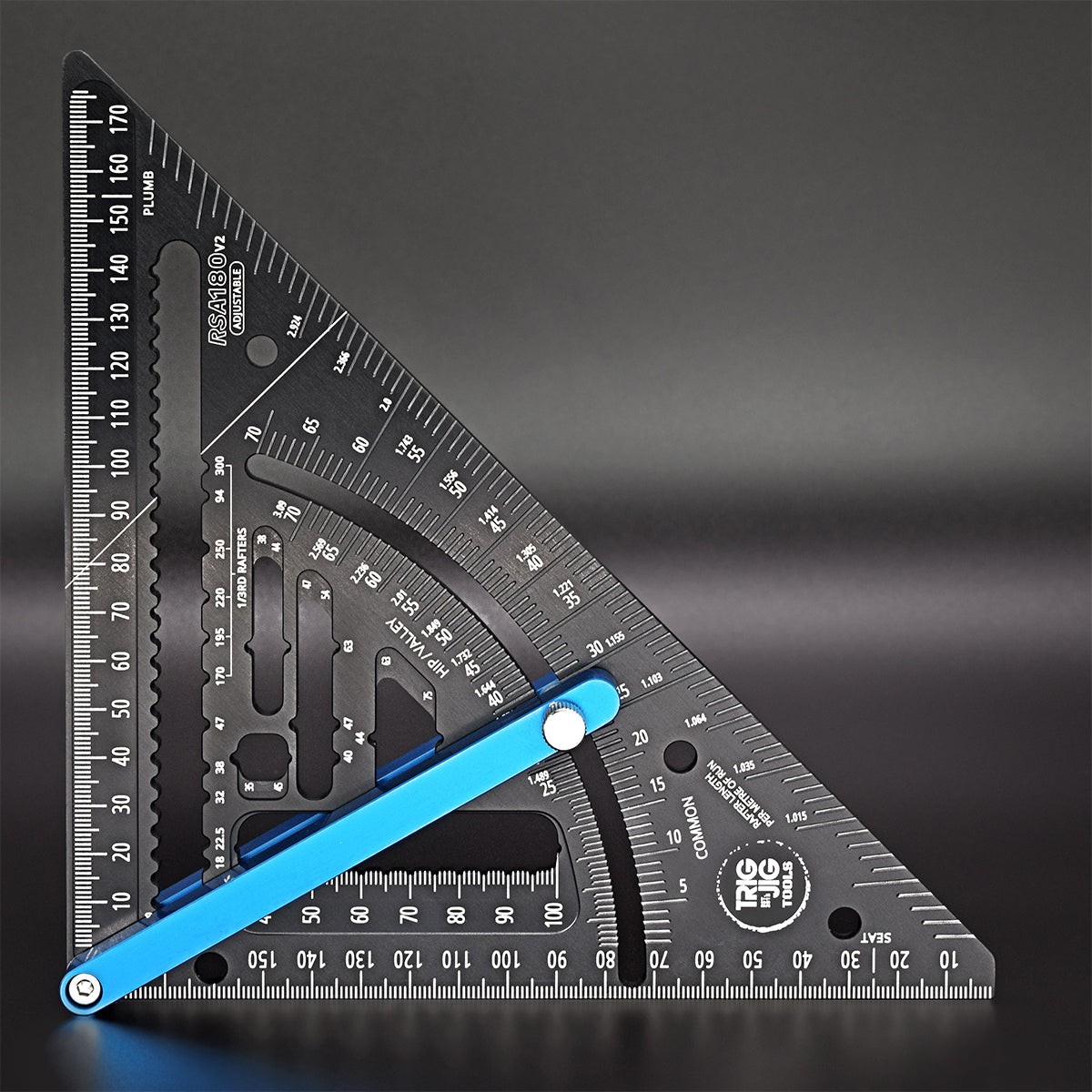Adj Rafter TrigJig RSA180 Adjustable Rafter Square V2 from Sigtools – SIG Tools