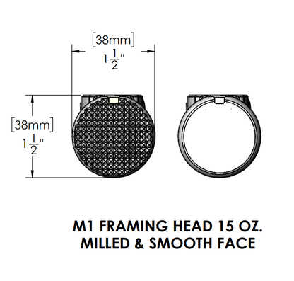 Martinez Tool Co. M1 Polished Replacement Head