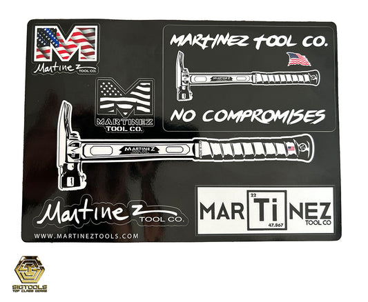 Paquete de pegatinas de Martinez Tool Co.