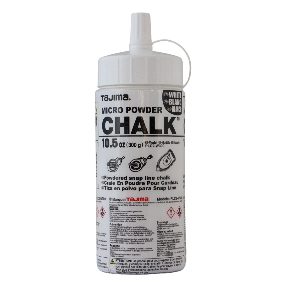 Tajima Micro Chalk Refill 300g White – SIG Tools