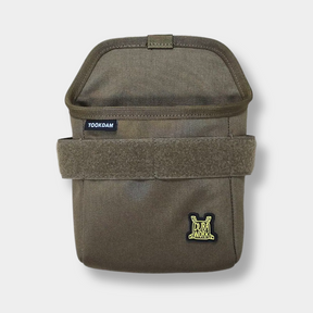 A close-up of the rugged material and construction of the DURAWORK TOOKDAM Pouch.