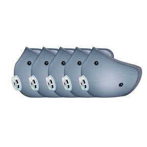 A 5-pack of genuine RZ PRO FFP3 Replacement Filters with Active Carbon for the M/L size mask.