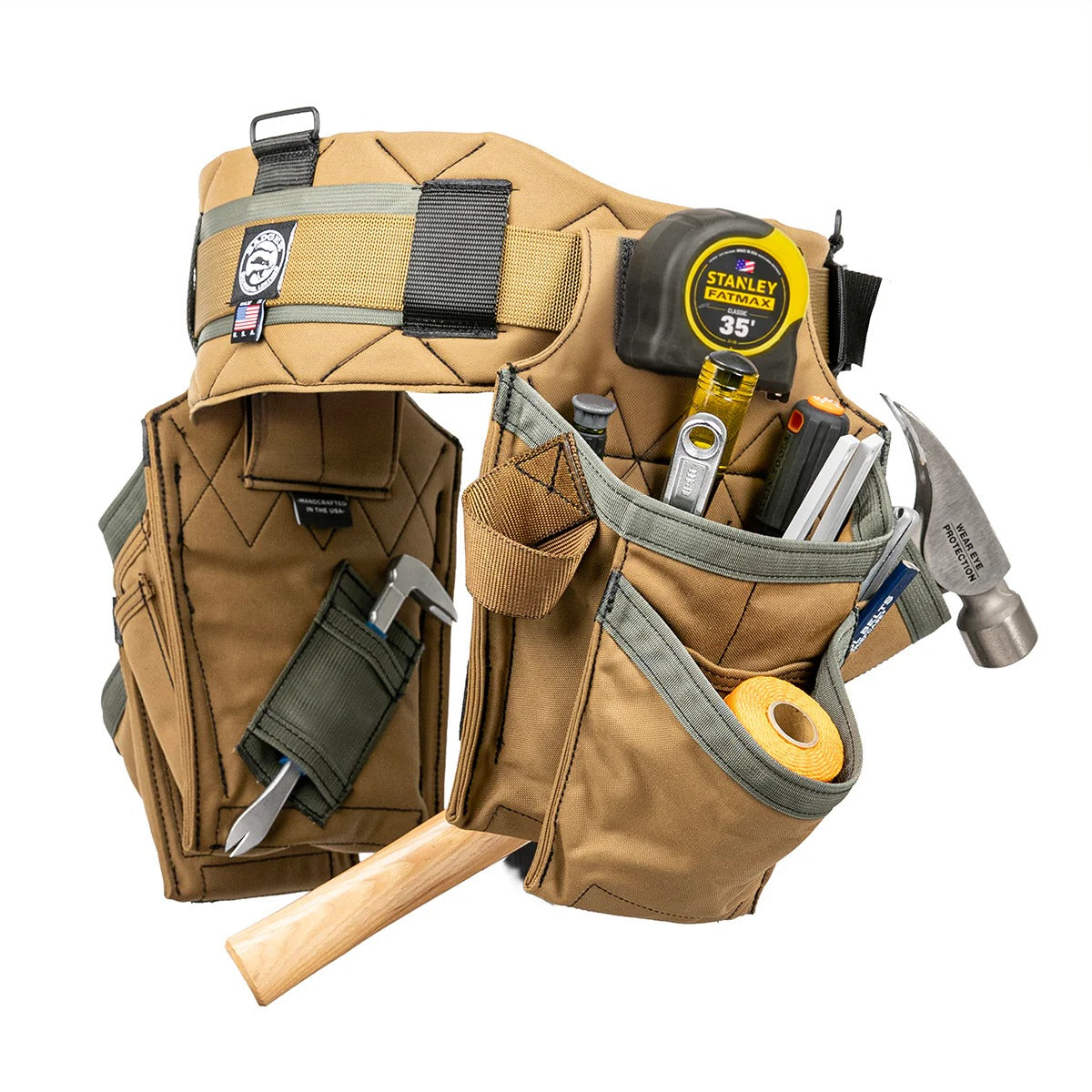 Badger Trimmer V2 Tool Belt Setup | Compact Finish Carpentry Rig with COBRA® Buckle | Signature Tools