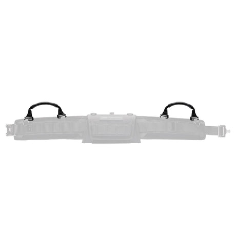 A pair of Diamondback Go Handles being used to easily carry a complete Diamondback Tempo Belt System.