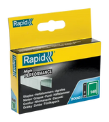 Rapid 8mm 140 Series Galvanized Flatwire Staples - 2000 Pack | 8mm, 10mm, 12mm | Signature Tools