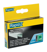 Rapid 8mm 140 Series Galvanized Flatwire Staples - 2000 Pack | 8mm, 10mm, 12mm | Signature Tools
