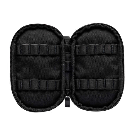 The Diamondback Driver/Drill Bit Case X, a durable 1000D Nylon case shown open with its 25 bit slots.