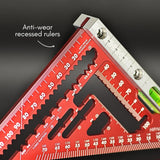 Roofing Square with Built-in Spirit Level